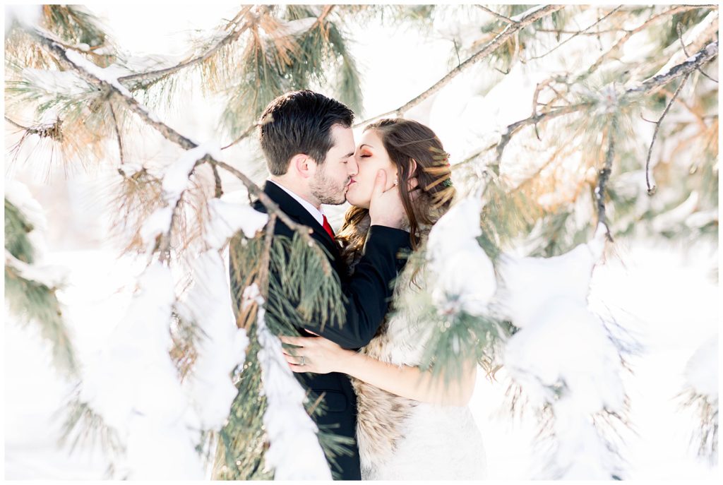 Whitefish Lodge and Suites Winter Wonderland Wedding image