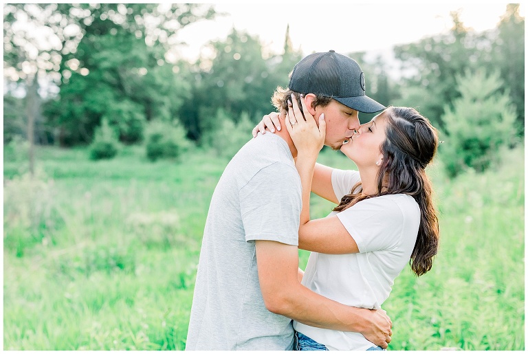A Summer Engagement Session in the Trees